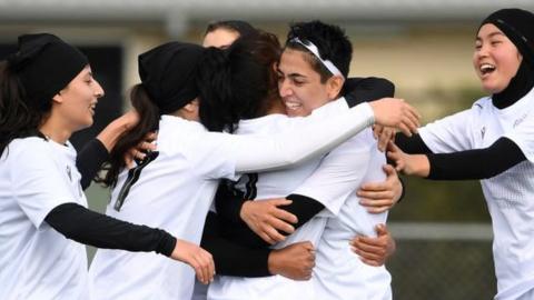 Afghanistan women's football team players