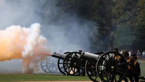 Gun salutes