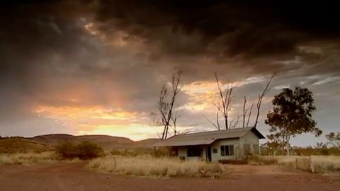 Abandoned house in Australia country town