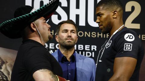 Andy Ruiz and Anthony Joshua