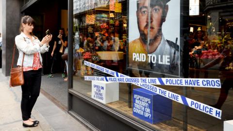 Lush says it has suspended the campaign due to concerns for staff safety