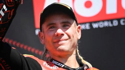 Alvaro Bautista won the World Superbike title for the first time