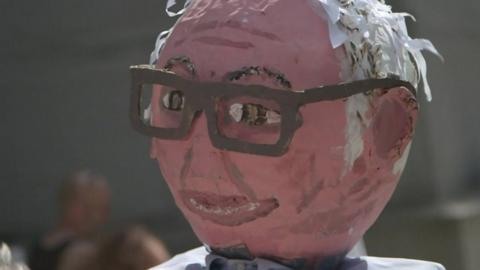 bernie puppet