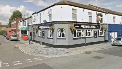 Freemans Arms in Grimsby