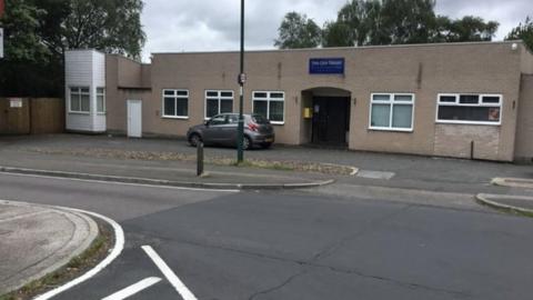 The building in Gordon Road