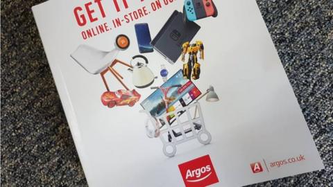 Argos catalogue