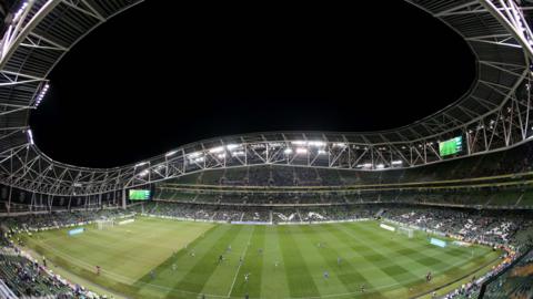 Aviva Stadium in Dublin