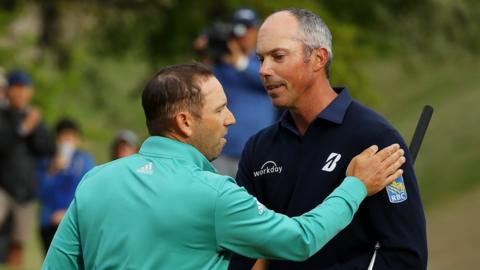Sergio Garcia and Matt Kuchar