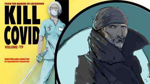 Comic book artist portrays "real-life" NHS superheroes