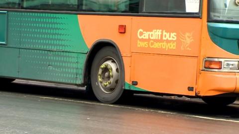 Cardiff Bus vehicle