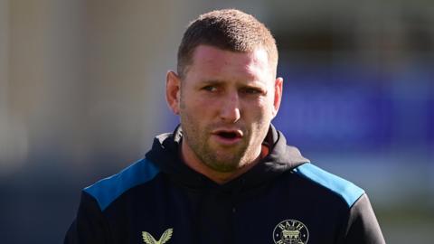 Finn Russell at the Recreation Ground during Bath's game with Newcastle