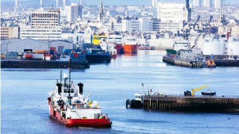 Aberdeen harbour
