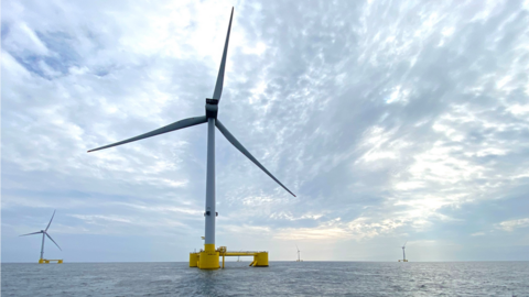 Floating wind turbine