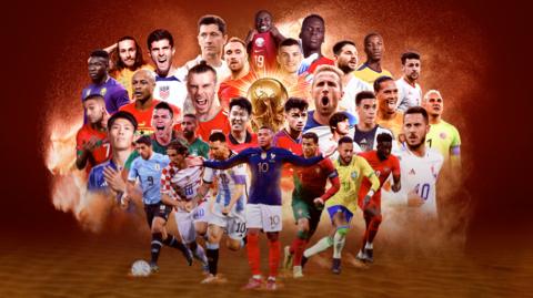 Players at Fifa World Cup 2022