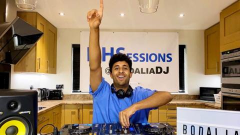 Kishan Bodalia launched “NHSessions” to lift spirits