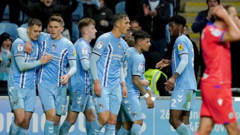 Jamie Allen's second goal in four games secured all three points for Coventry City against Blackburn Rovers at the CBS Arena