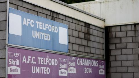 Sign for AFC Telford United at New Bucks Head Stadium