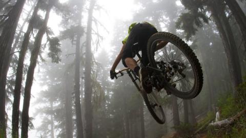 Mountain biking