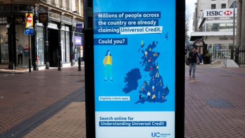 Universal credit advert