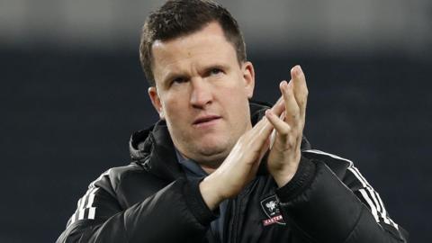 Exeter City manager Gary Caldwell