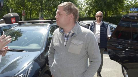 File pic of Rasmus Paludan, leader of Danish far-right party, Stram Kurs