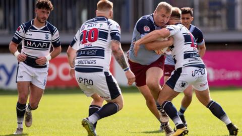 Royal Air Force take on the Royal Navy in the 2023 Inter-Services game at Wakefield Trinity