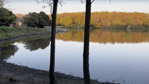 Lake at Rufford Abbey