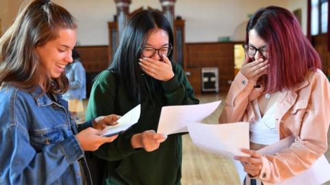 Pupils in Birmingham discover results