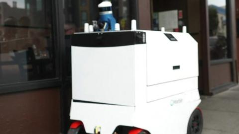 Marble's autonomous delivery robot