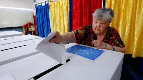 Romanian votes in Bucharest