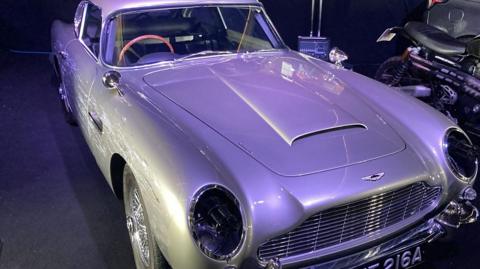 We get up close with a classic Aston Martin DB5 that featured in the latest 007 film.