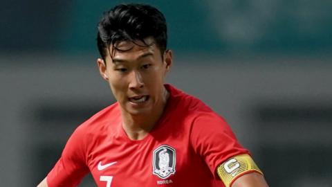 South Korea forward Son Heung-min