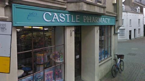 Castle Pharmacy shop front
