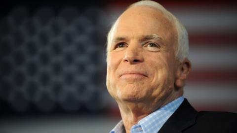 File image of John McCain from 5 Sept 2008