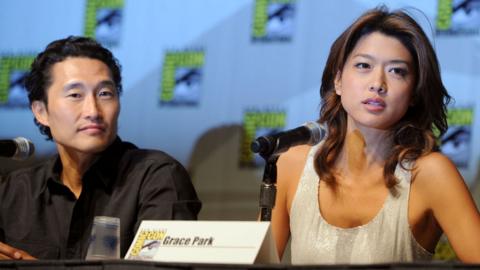 Daniel Dae Kim and Grace Park in 2010