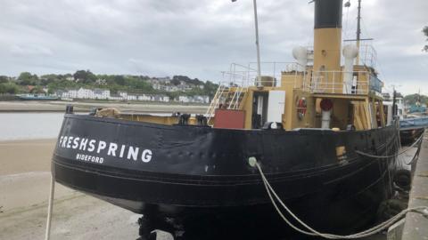 SS Freshspring in Bideford