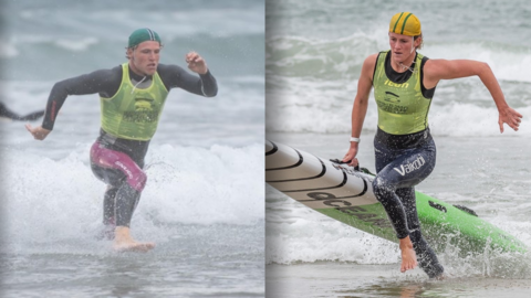 British lifeguards Piran Phillips and Ellie McCloy are among 12 athletes who have been selected to represent GBR at the European Lifesaving Championships in Belgium.