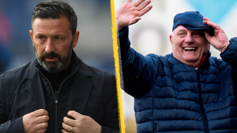 Derek McInnes and Dick Campbell