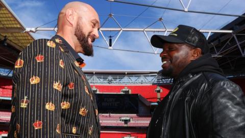 Tyson Fury and Dillian Whyte