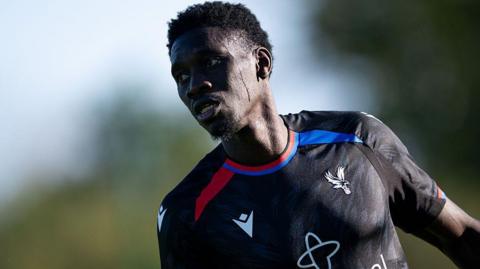 Ismaila Sarr of Crystal Palace looks on