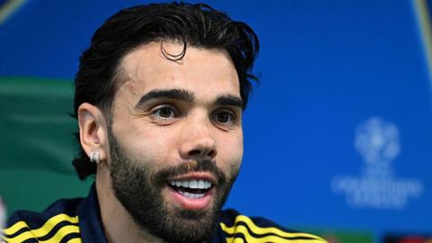 David Raya in the press conference 