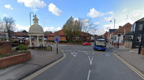 A street view of the centre of Kimberley in Nottingham