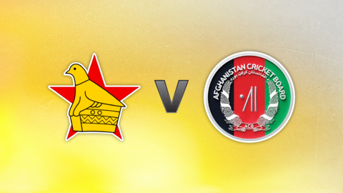 Zimbabwe v Afghanistan badge graphic