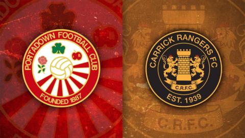 Portadown v Carrick Rangers 