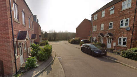 Google street view of Bakewell Lane, in Hucknall