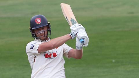 Essex captain Tom Westley plays a shot