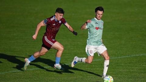 Action from Galway v Derry
