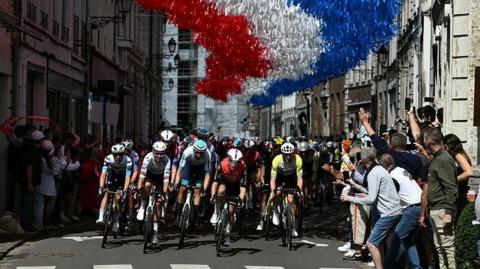 Tour de France peloton