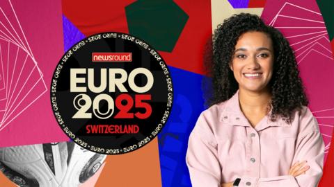 Nina Blissett with Euro 2025 logo