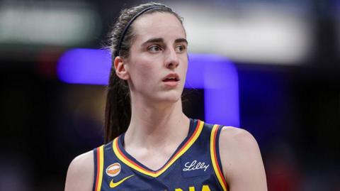 Caitlin Clark in action for the Indiana Fever